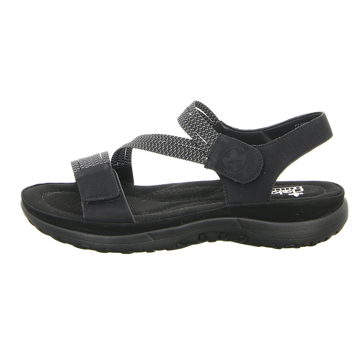 Rieker Sportliche Sandalette bis 30mm Sohlenhöhe