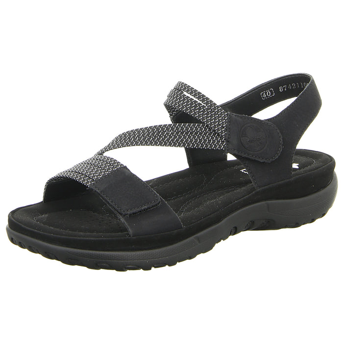 Rieker Sportliche Sandalette bis 30mm Sohlenhöhe