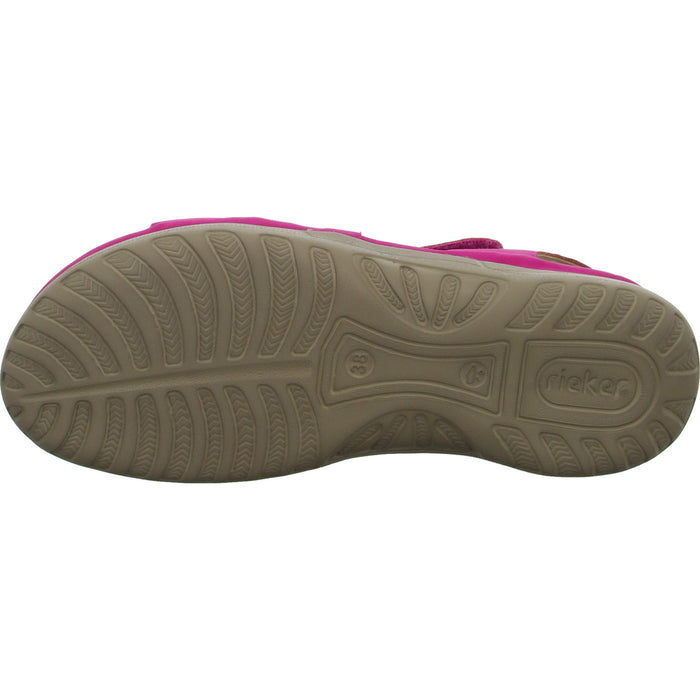 Rieker Sportliche Sandalette bis 30mm Sohlenhöhe - SchuhEggers.de