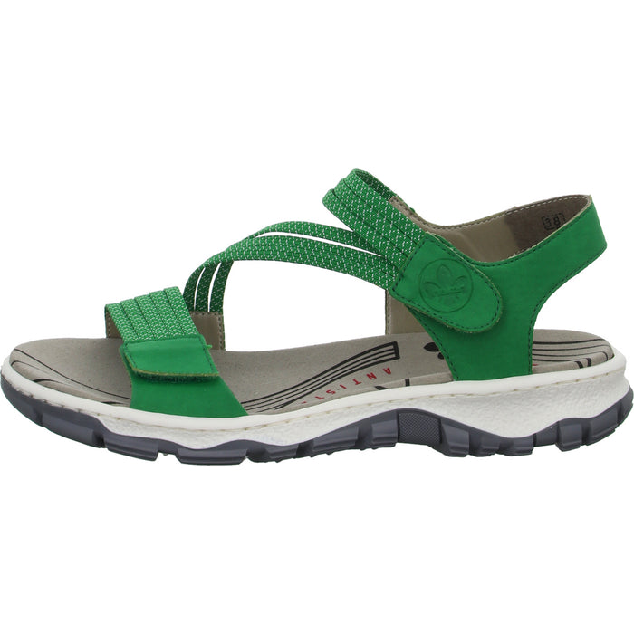 Rieker Sportliche Sandalette bis 30mm Sohlenhöhe - SchuhEggers.de