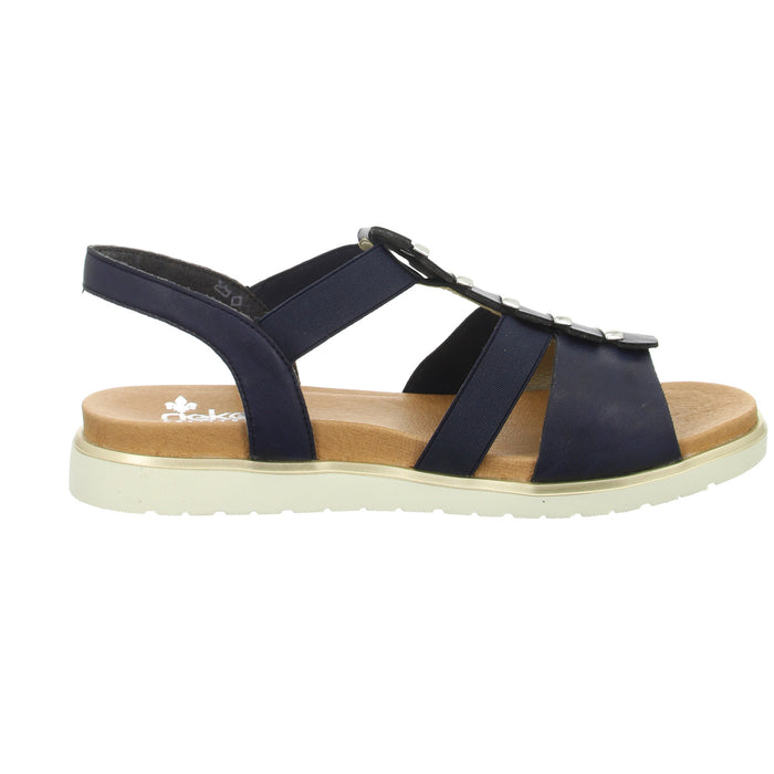Rieker Sportliche Sandalette bis 30mm Sohlenhöhe