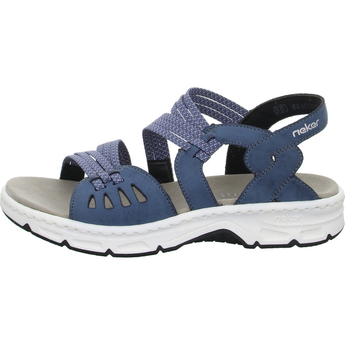 Rieker Sportliche Sandalette bis 30mm Sohlenhöhe