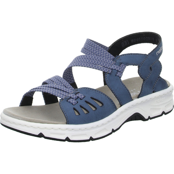 Rieker Sportliche Sandalette bis 30mm Sohlenhöhe