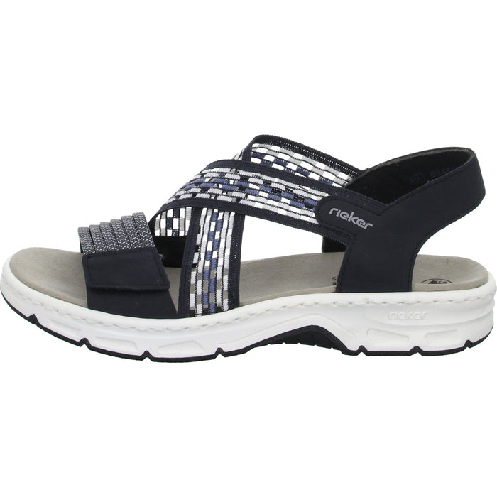 Rieker Sportliche Sandalette bis 30mm Sohlenhöhe - SchuhEggers.de