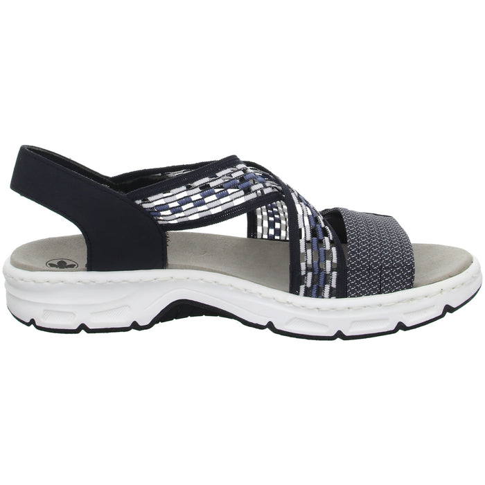 Rieker Sportliche Sandalette bis 30mm Sohlenhöhe - SchuhEggers.de