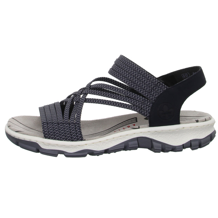 Rieker Sportliche Sandalette bis 30mm Sohlenhöhe