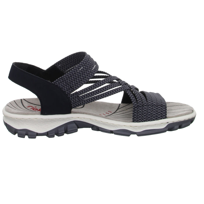 Rieker Sportliche Sandalette bis 30mm Sohlenhöhe