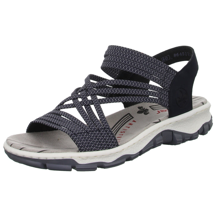 Rieker Sportliche Sandalette bis 30mm Sohlenhöhe