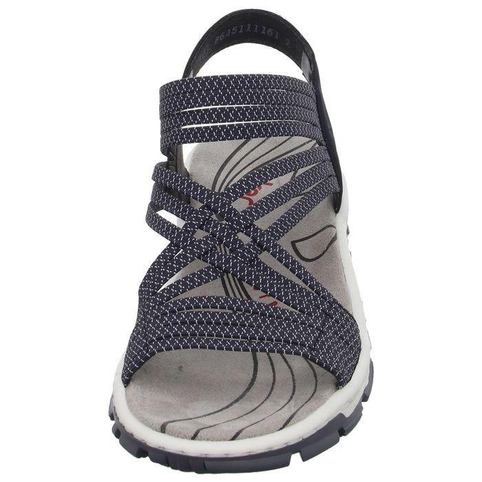 Rieker Sportliche Sandalette bis 30mm Sohlenhöhe