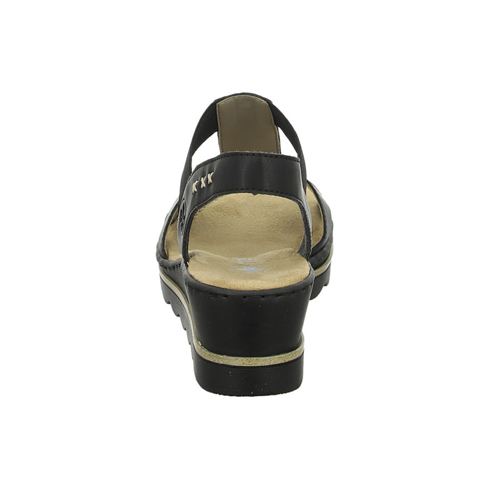 Rieker Keil Sandalette ab 30mm Sohlenhöhe