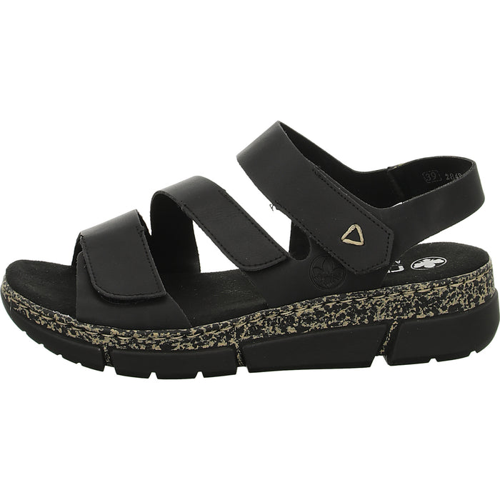 Rieker Keil Sandalette ab 30mm Sohlenhöhe - SchuhEggers.de