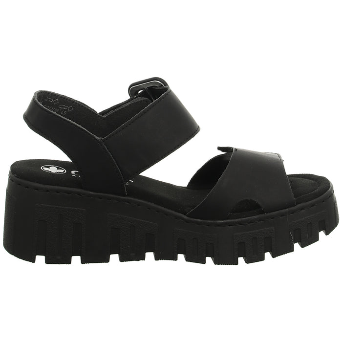 Rieker Keil Sandalette ab 30mm Sohlenhöhe