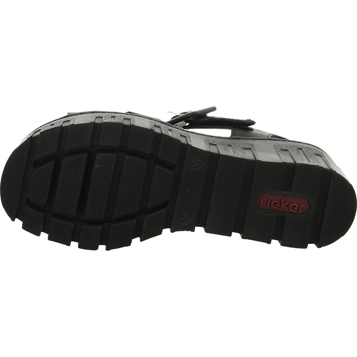 Rieker Keil Sandalette ab 30mm Sohlenhöhe
