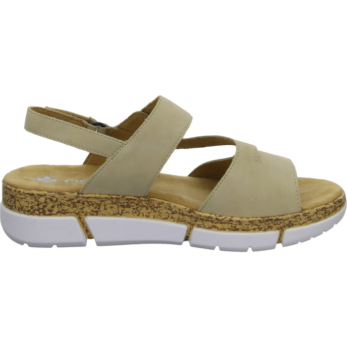 Rieker Keil Sandalette ab 30mm Sohlenhöhe - SchuhEggers.de