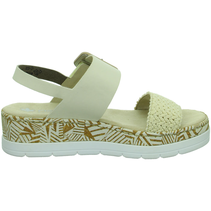 Rieker wedge sandals from 30mm sole height