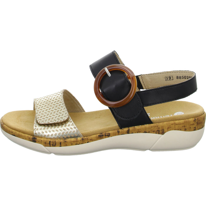 Remonte wedge sandals from 30mm sole height