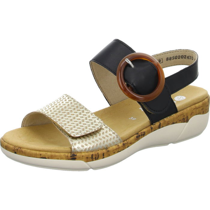 Remonte wedge sandals from 30mm sole height