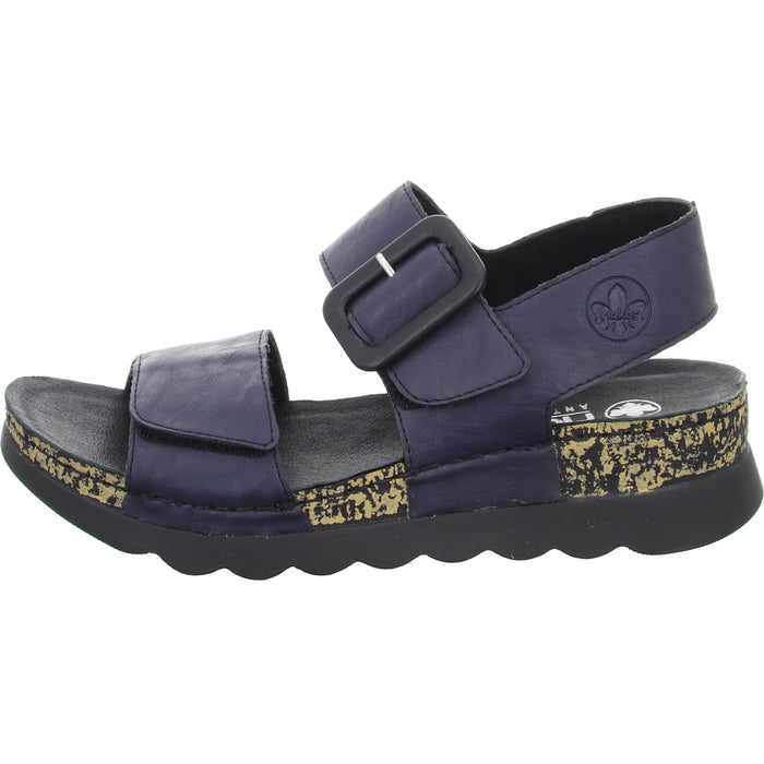 Rieker Keil Sandalette ab 30mm Sohlenhöhe - SchuhEggers.de