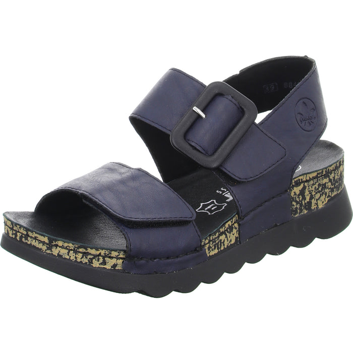 Rieker Keil Sandalette ab 30mm Sohlenhöhe - SchuhEggers.de