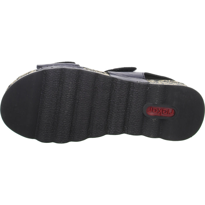 Rieker Keil Sandalette ab 30mm Sohlenhöhe - SchuhEggers.de