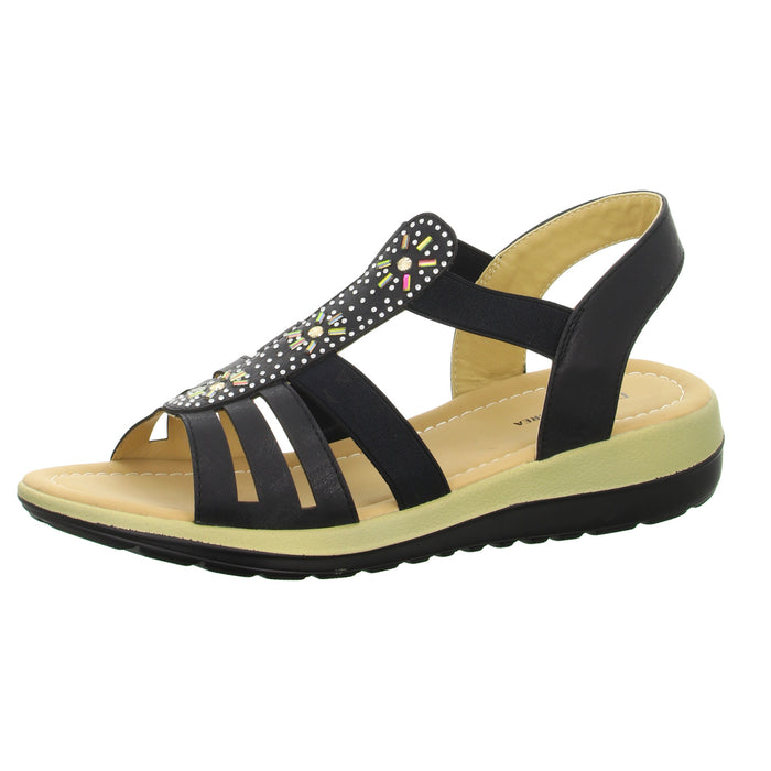Donna Andrea Sandalette mit Mehrweite bis 30mm Sohlenhöhe