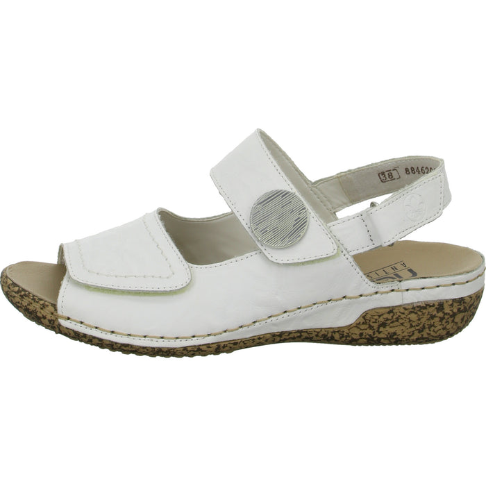 Rieker sandal with extra width up to 30mm sole height