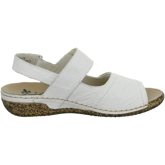 Rieker sandal with extra width up to 30mm sole height