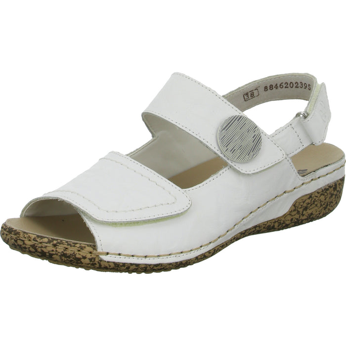 Rieker sandal with extra width up to 30mm sole height