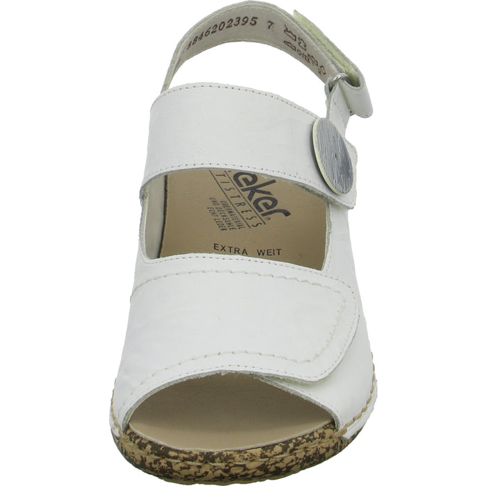 Rieker sandal with extra width up to 30mm sole height