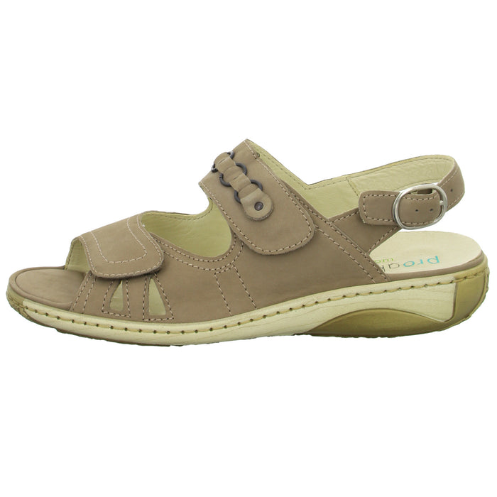 Waldläufer sandal with extra width up to 30mm sole height Garda