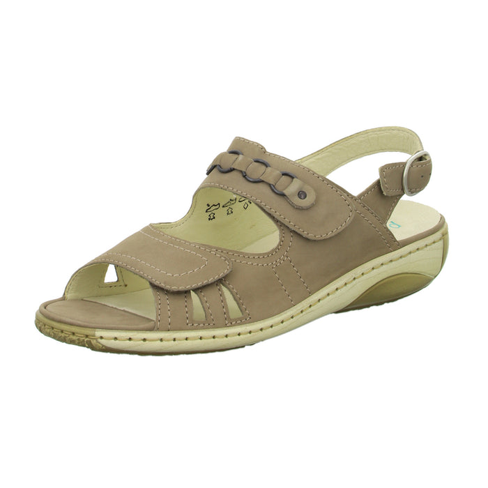 Waldläufer sandal with extra width up to 30mm sole height Garda