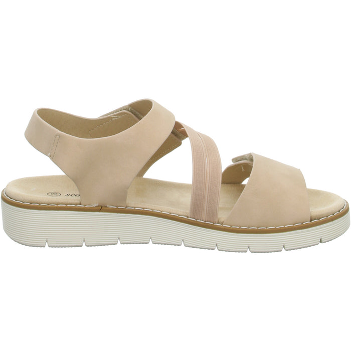 scarbella sandal with extra width up to 30mm sole height