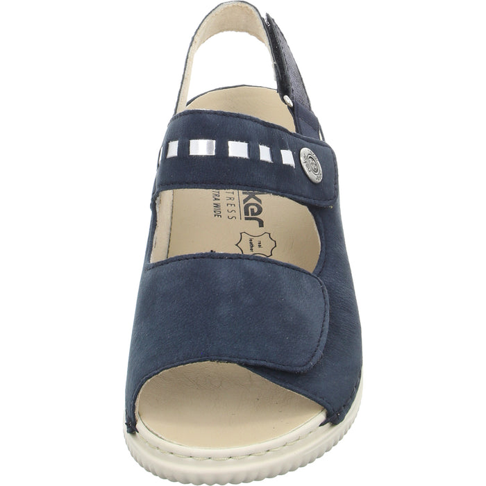 Rieker Sandalette mit Mehrweite bis 30mm Sohlenhöhe - SchuhEggers.de