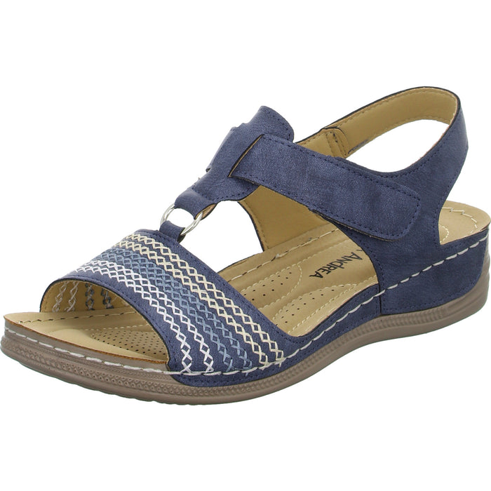 Donna Andrea Sandalette mit Mehrweite bis 30mm Sohlenhöhe - SchuhEggers.de