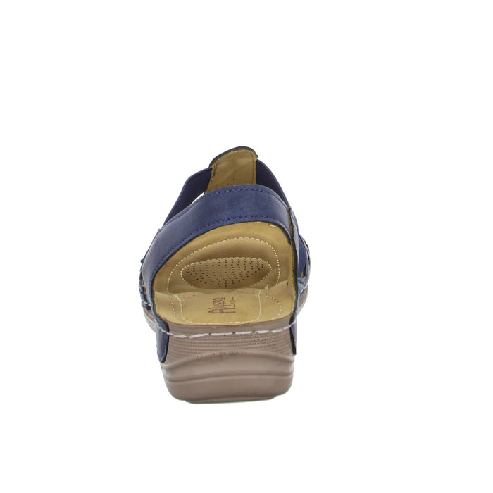Alyssa sandal with extra width from 30mm sole height