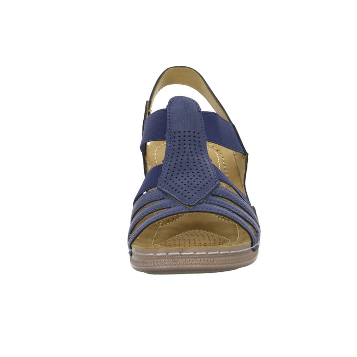 Alyssa sandal with extra width from 30mm sole height