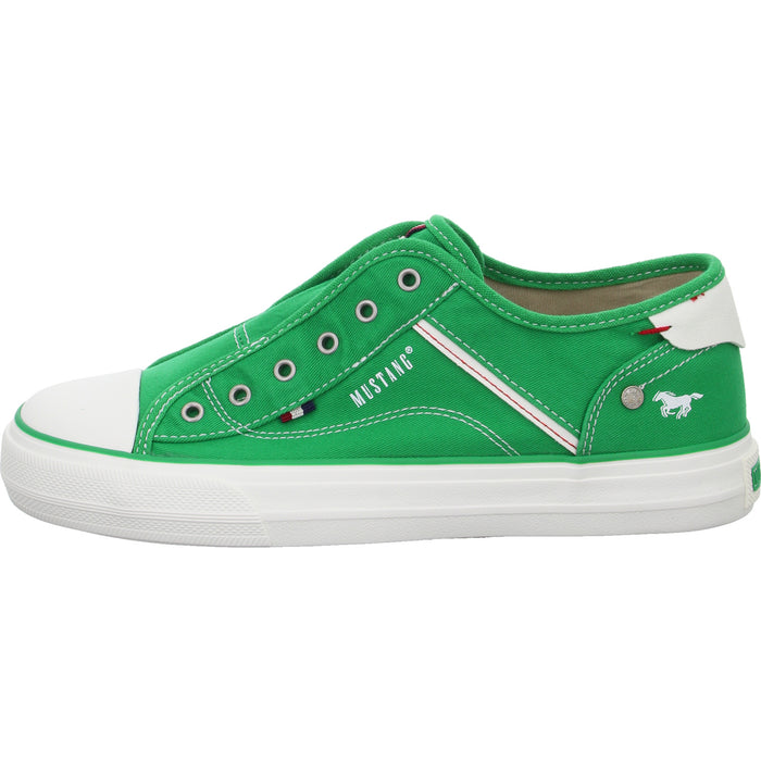 MUSTANG Leinen Slipper/Kletthalbschuh - SchuhEggers.de