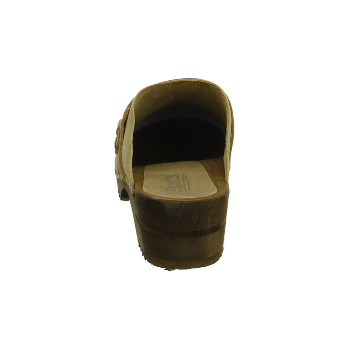 Sanita sabot/clog various heel heights WOOD-URSANA OPEN