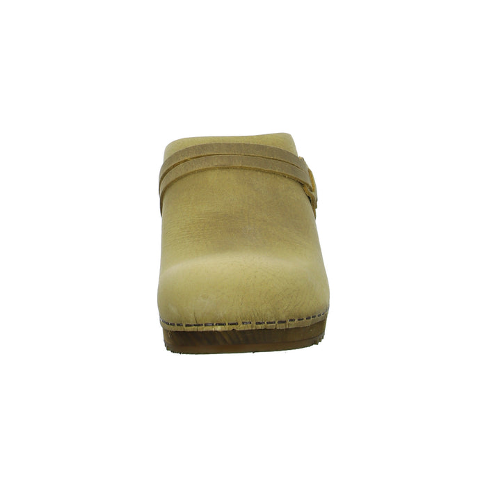 Sanita sabot/clog various heel heights WOOD-URSANA OPEN