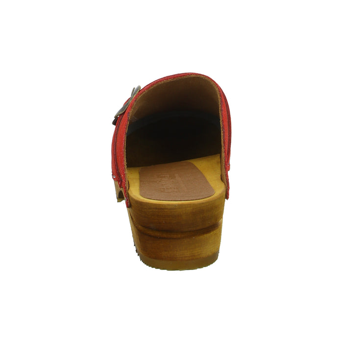 Sanita sabot/clog various heel heights WOOD-HEDI OPEN
