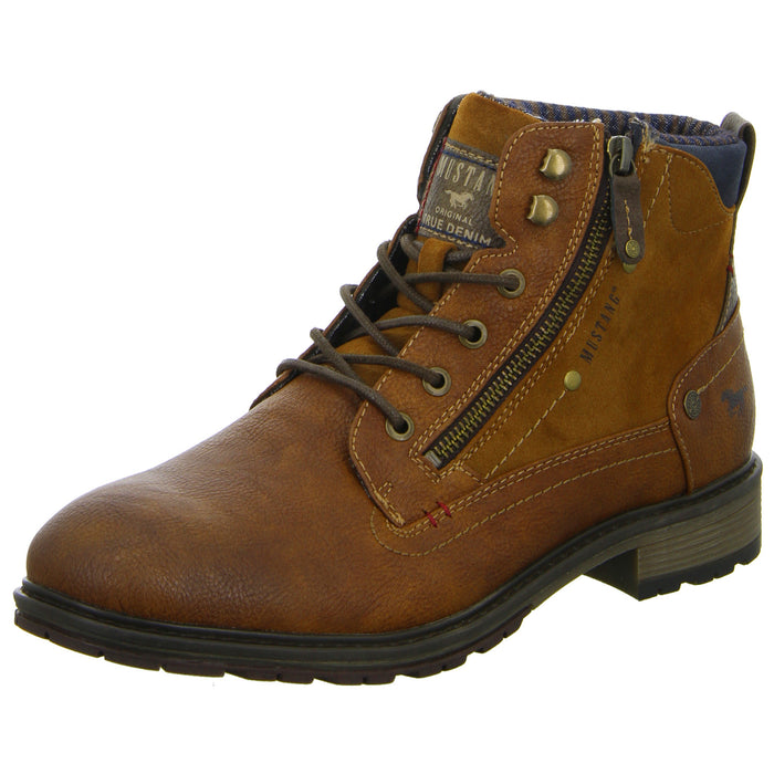 MUSTANG Schnürstiefelette Kaltfutter Freizeit (casual) - SchuhEggers.de