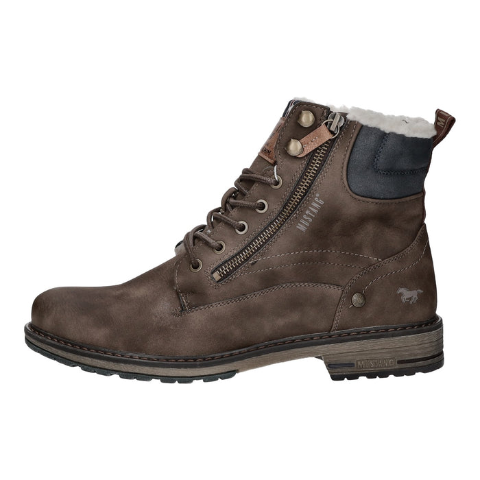 MUSTANG Schnürstiefelette Warmfutter Freizeit (casual) - SchuhEggers.de