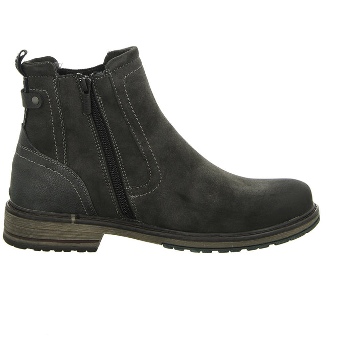 MUSTANG Schlupf/Reißverschlußstiefelette Warmfutter Freizeit (Casual) - SchuhEggers.de