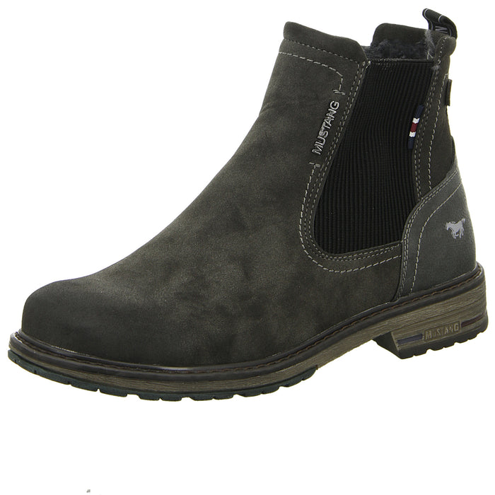 MUSTANG Schlupf/Reißverschlußstiefelette Warmfutter Freizeit (Casual) - SchuhEggers.de