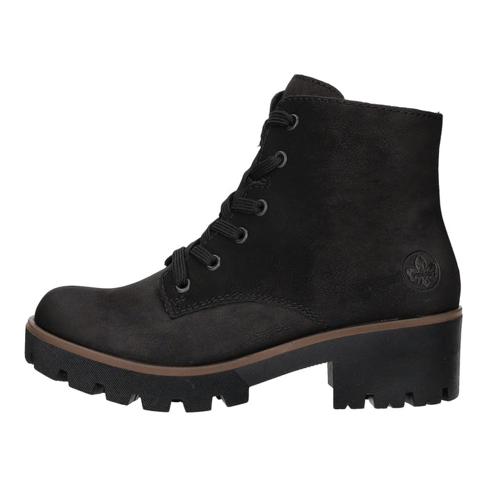 Rieker Schnürstiefelette Kaltfutter ab 35mm Absatz - SchuhEggers.de