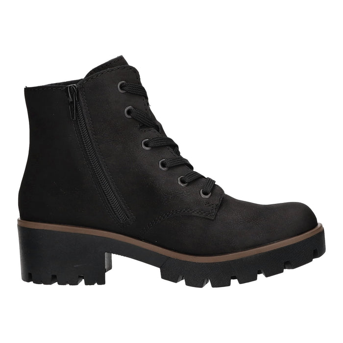 Rieker Schnürstiefelette Kaltfutter ab 35mm Absatz - SchuhEggers.de