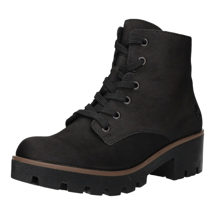 Rieker Schnürstiefelette Kaltfutter ab 35mm Absatz - SchuhEggers.de