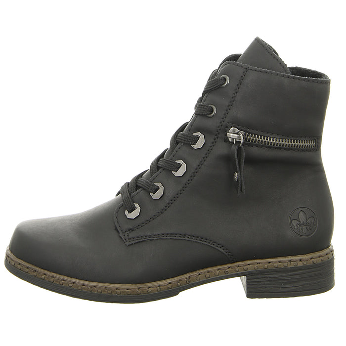 Rieker Schnürstiefelette Kaltfutter bis 35mm Absatz (casual) - SchuhEggers.de