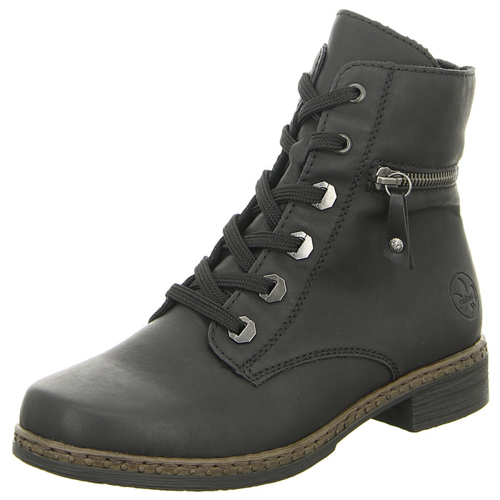 Rieker Schnürstiefelette Kaltfutter bis 35mm Absatz (casual) - SchuhEggers.de