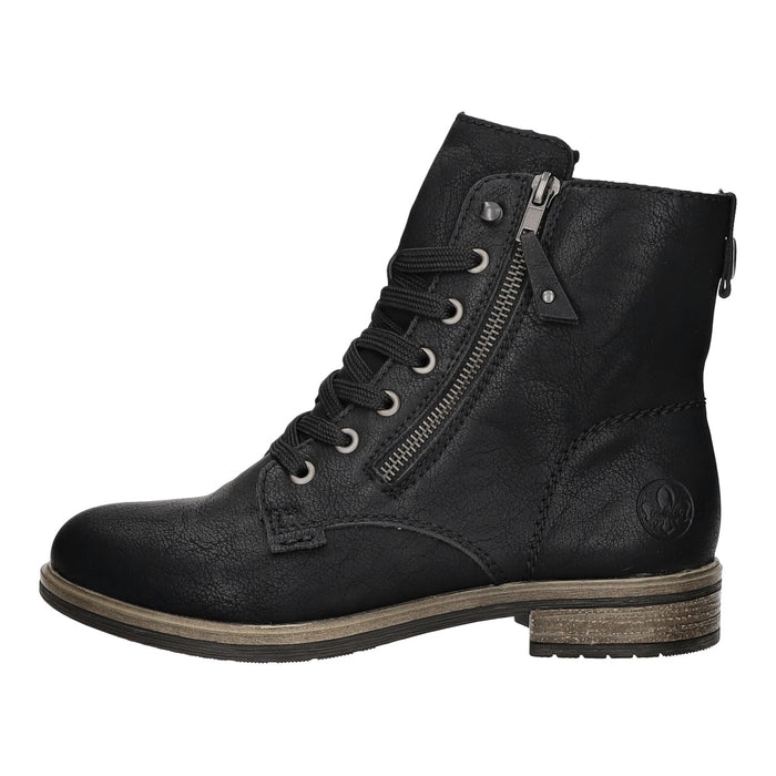Rieker Schnürstiefelette Kaltfutter bis 35mm Absatz (casual) - SchuhEggers.de